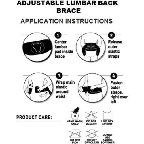 Faja Lumbar MUELLER Ajustable con Almohadilla Removible