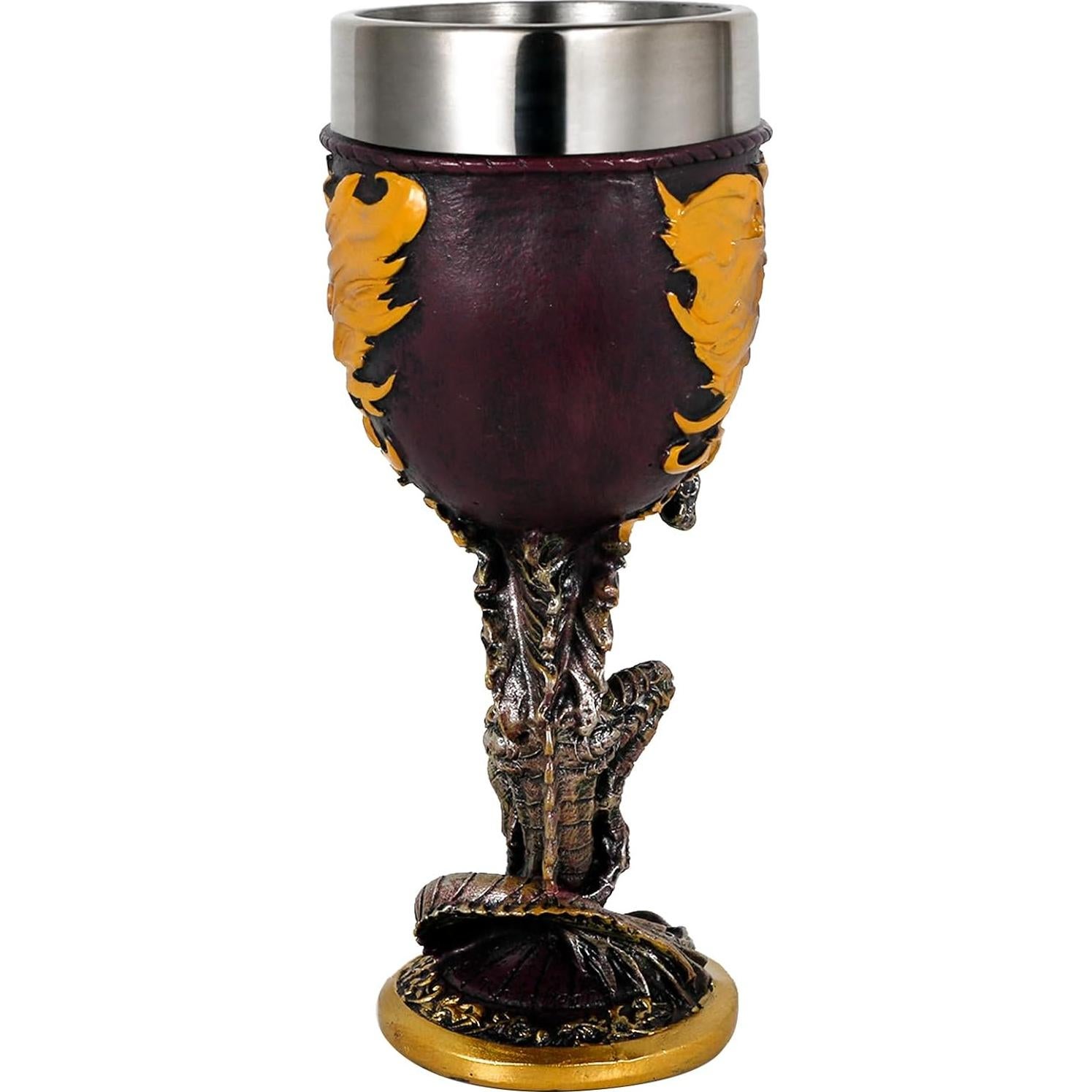 Cáliz de Vino Medieval Alikiki Dragón de Llama 207ml