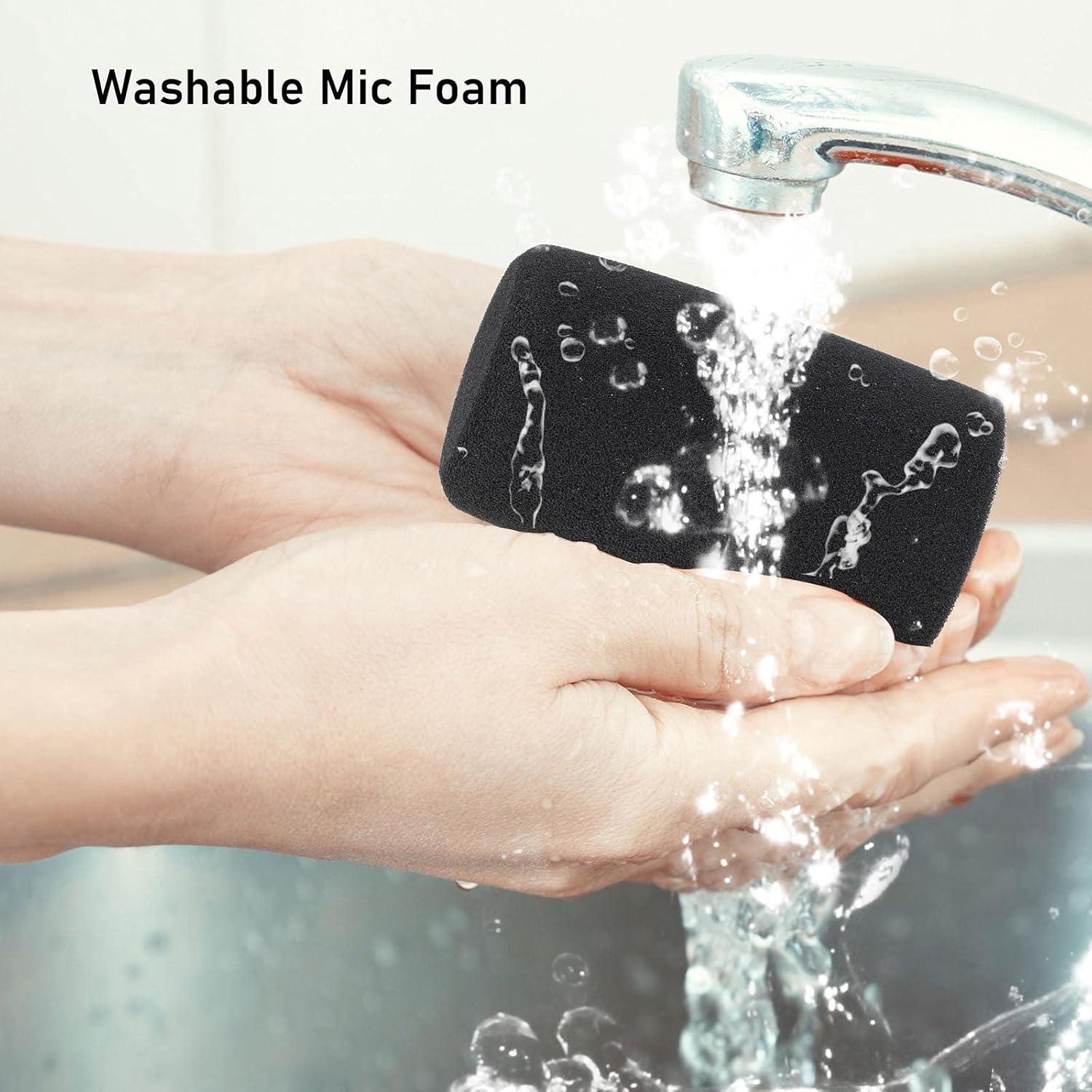 Funda de Viento LEFXMOPHY para Micrófono Shure SM7B - Negro