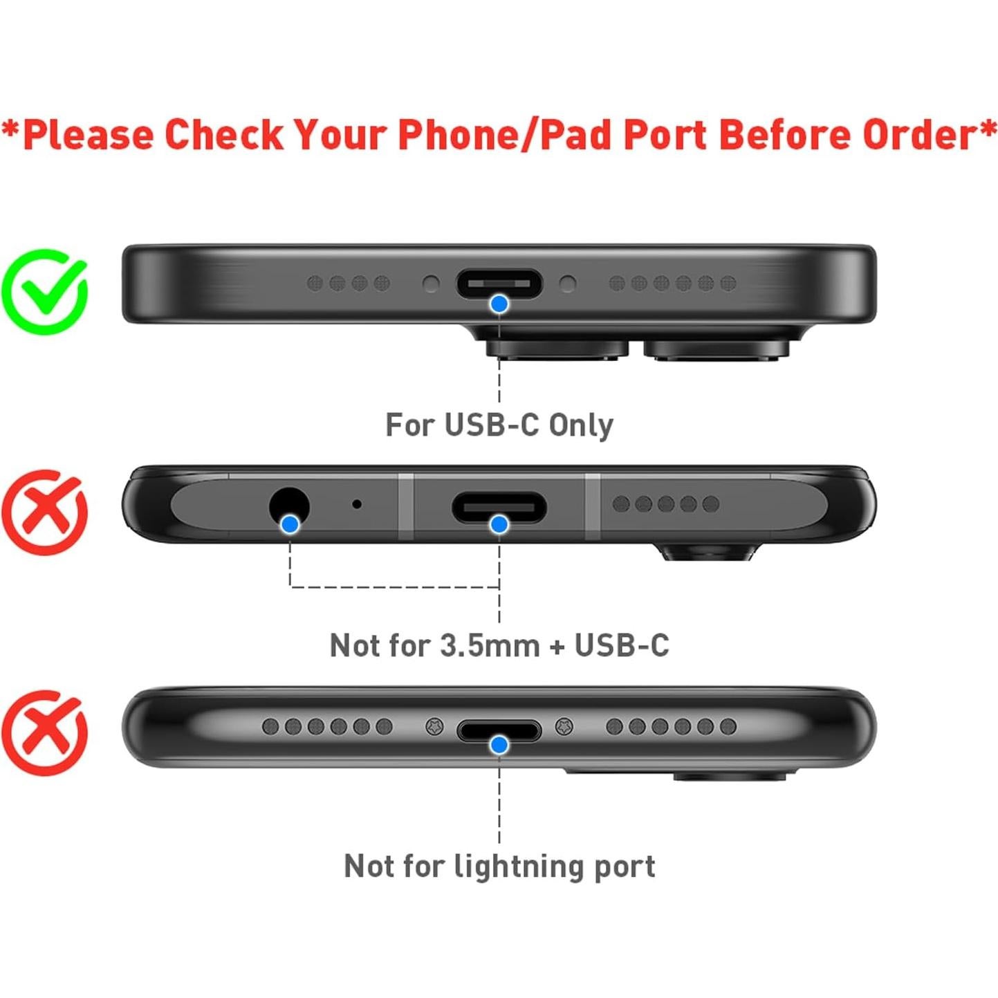 Auriculares USB C APETOO Rosa con Micrófono y Control de Volumen