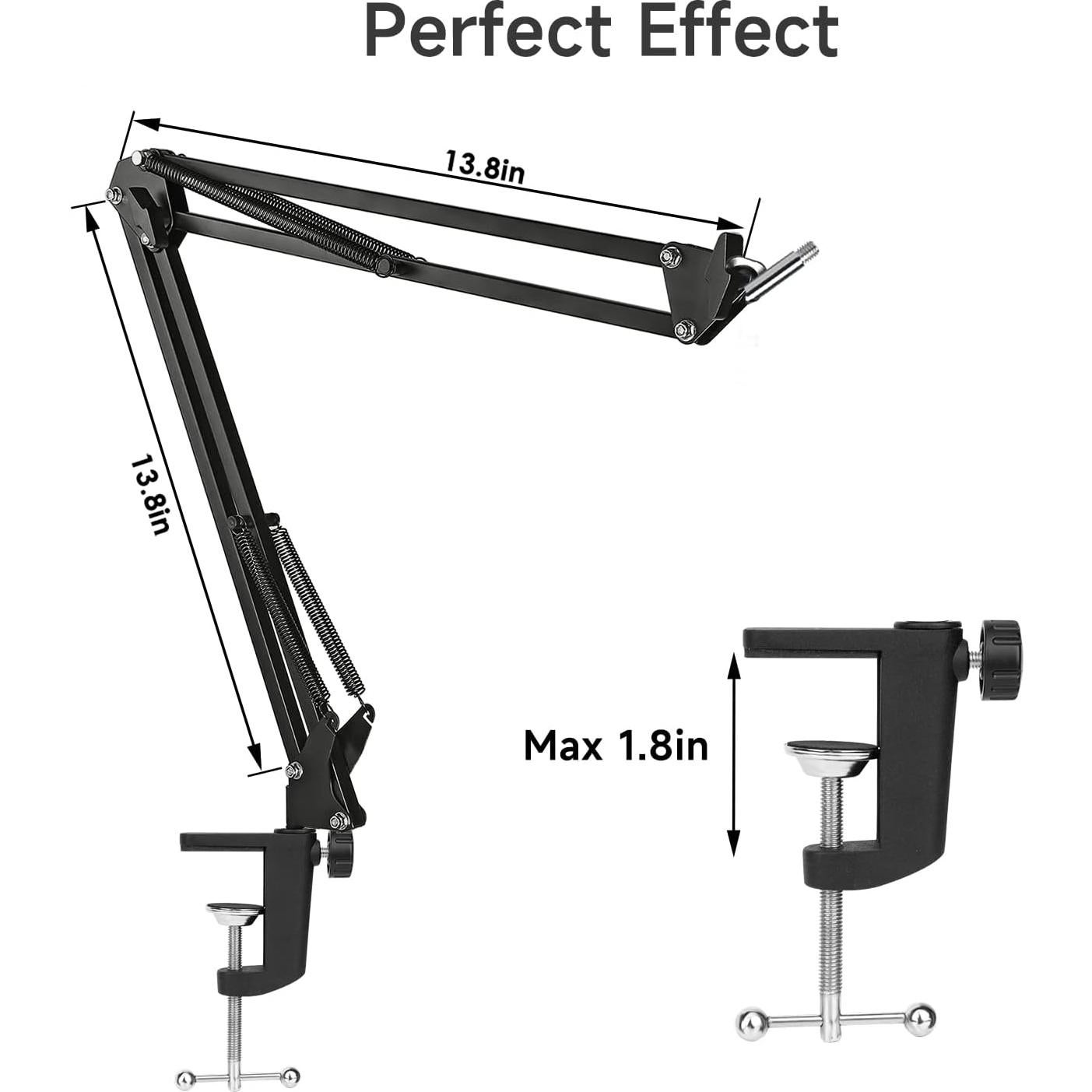 Brazo de Boom Wibond para Micrófono Elgato Wave 3 - Ajustable