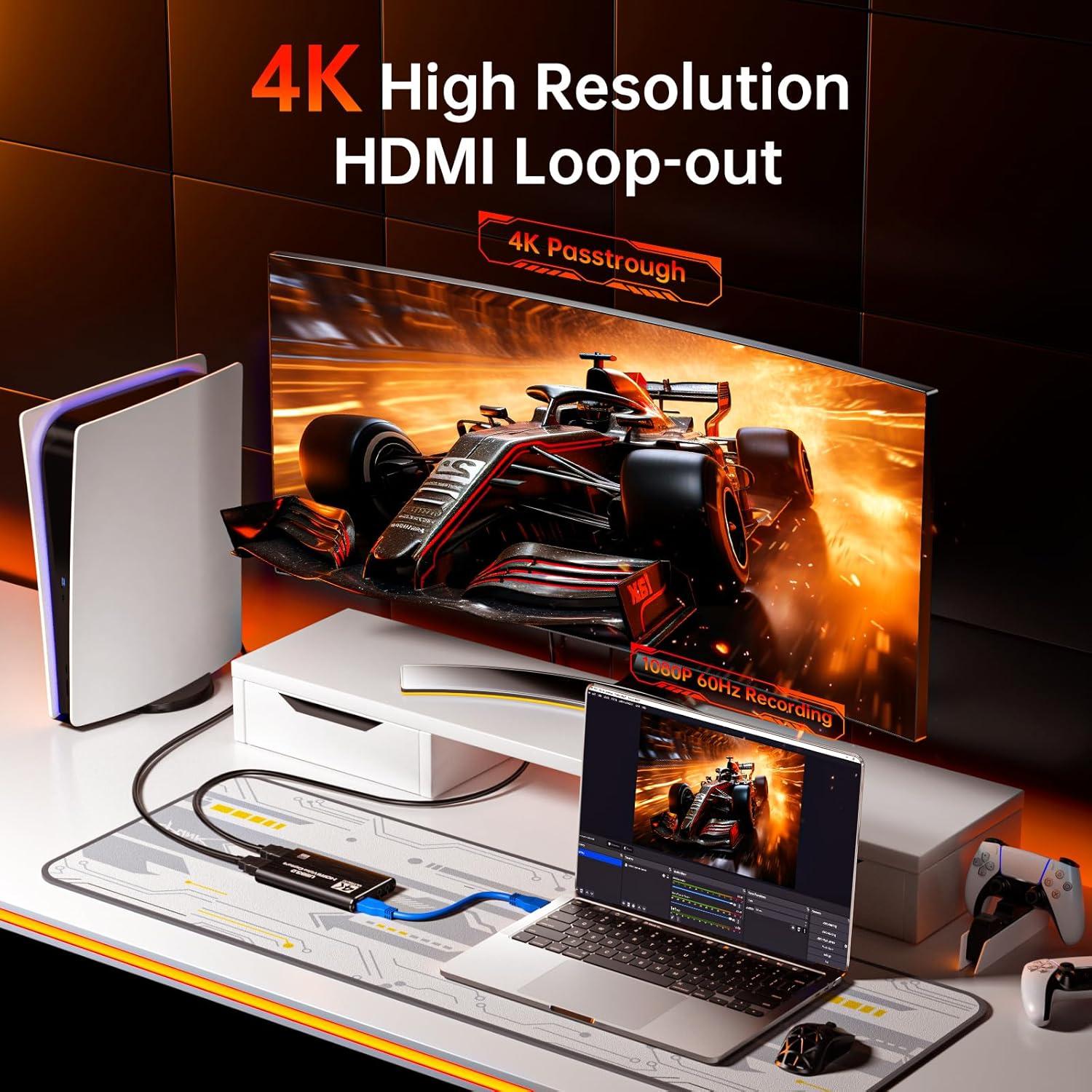 Tarjeta de Captura HDMI Newhope 1080P 60FPS para Streaming