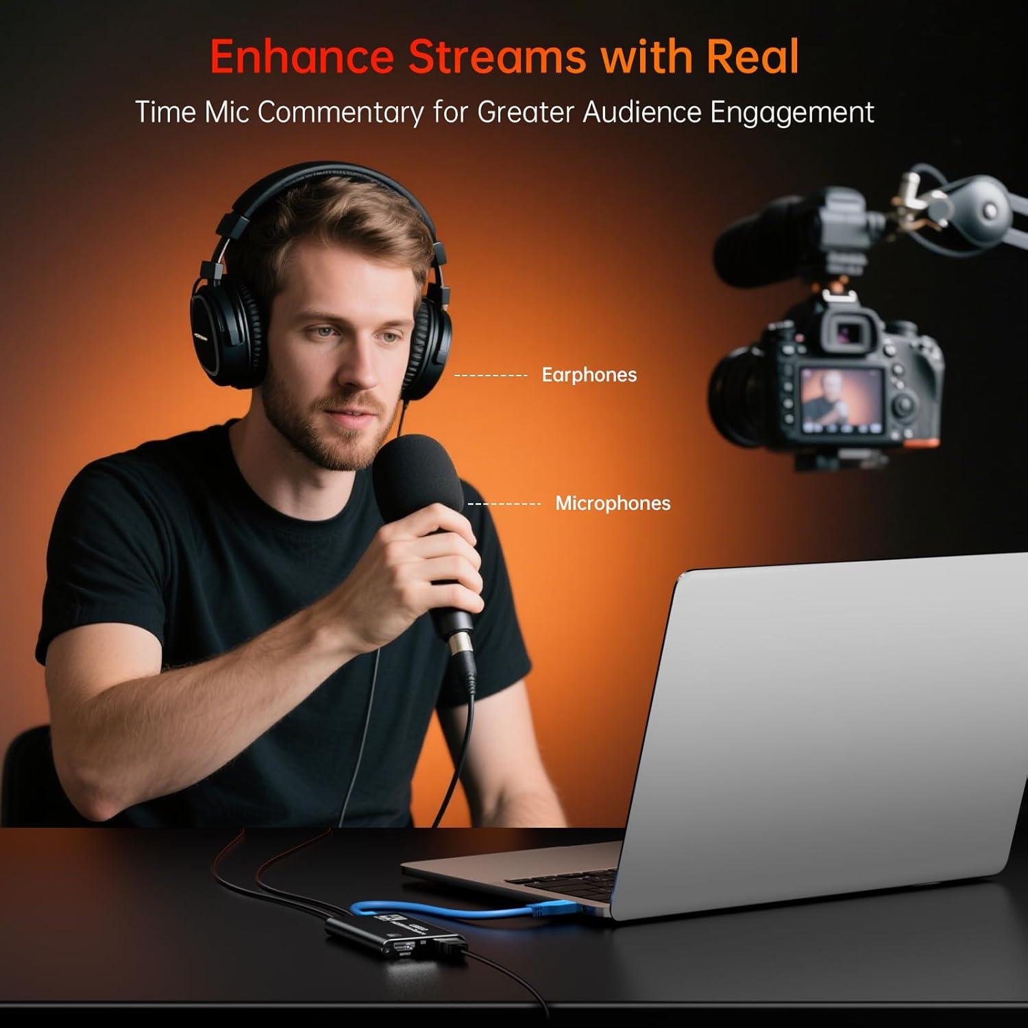 Tarjeta de Captura HDMI Newhope 1080P 60FPS para Streaming