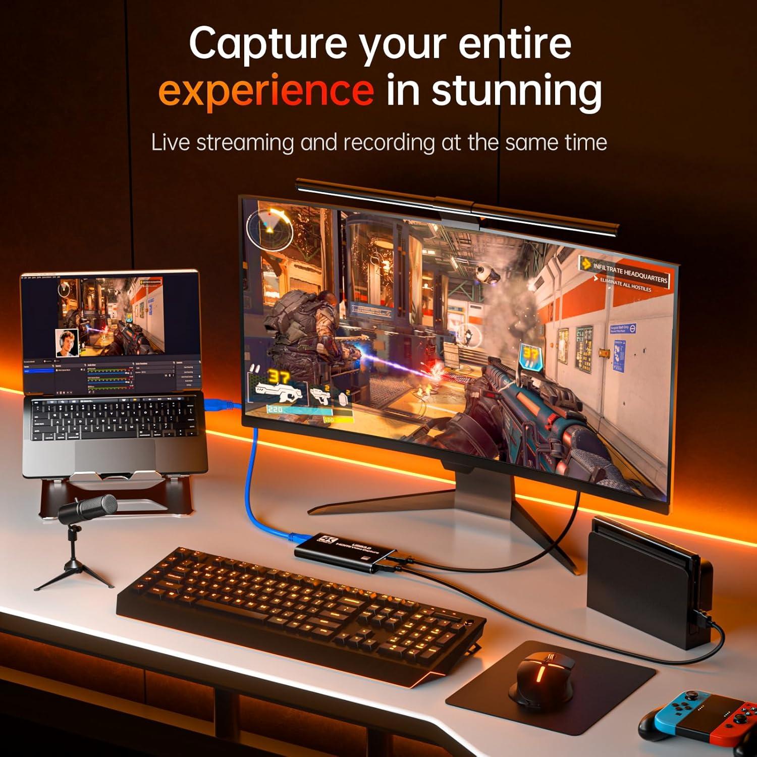 Tarjeta de Captura HDMI Newhope 1080P 60FPS para Streaming