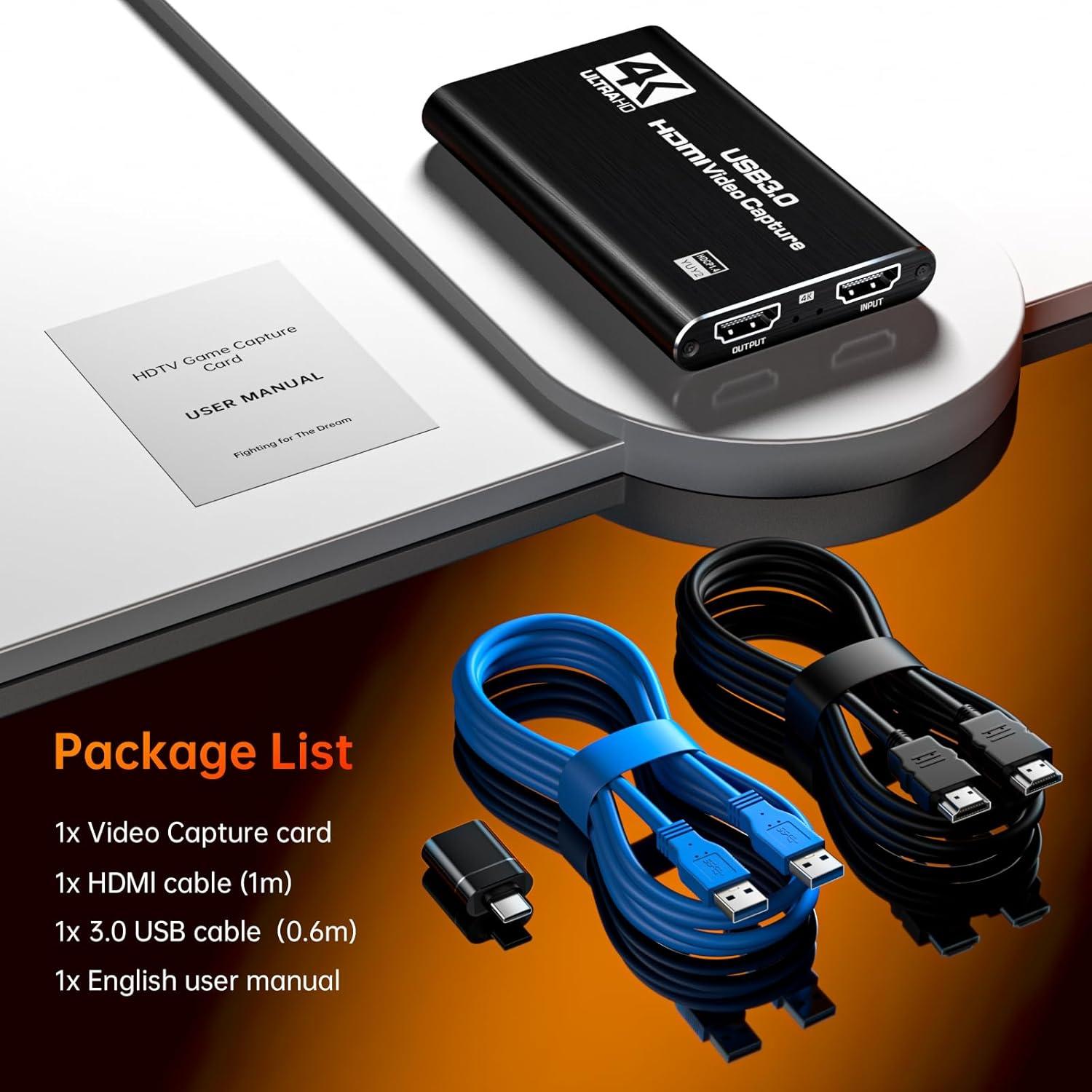 Tarjeta de Captura HDMI Newhope 1080P 60FPS para Streaming