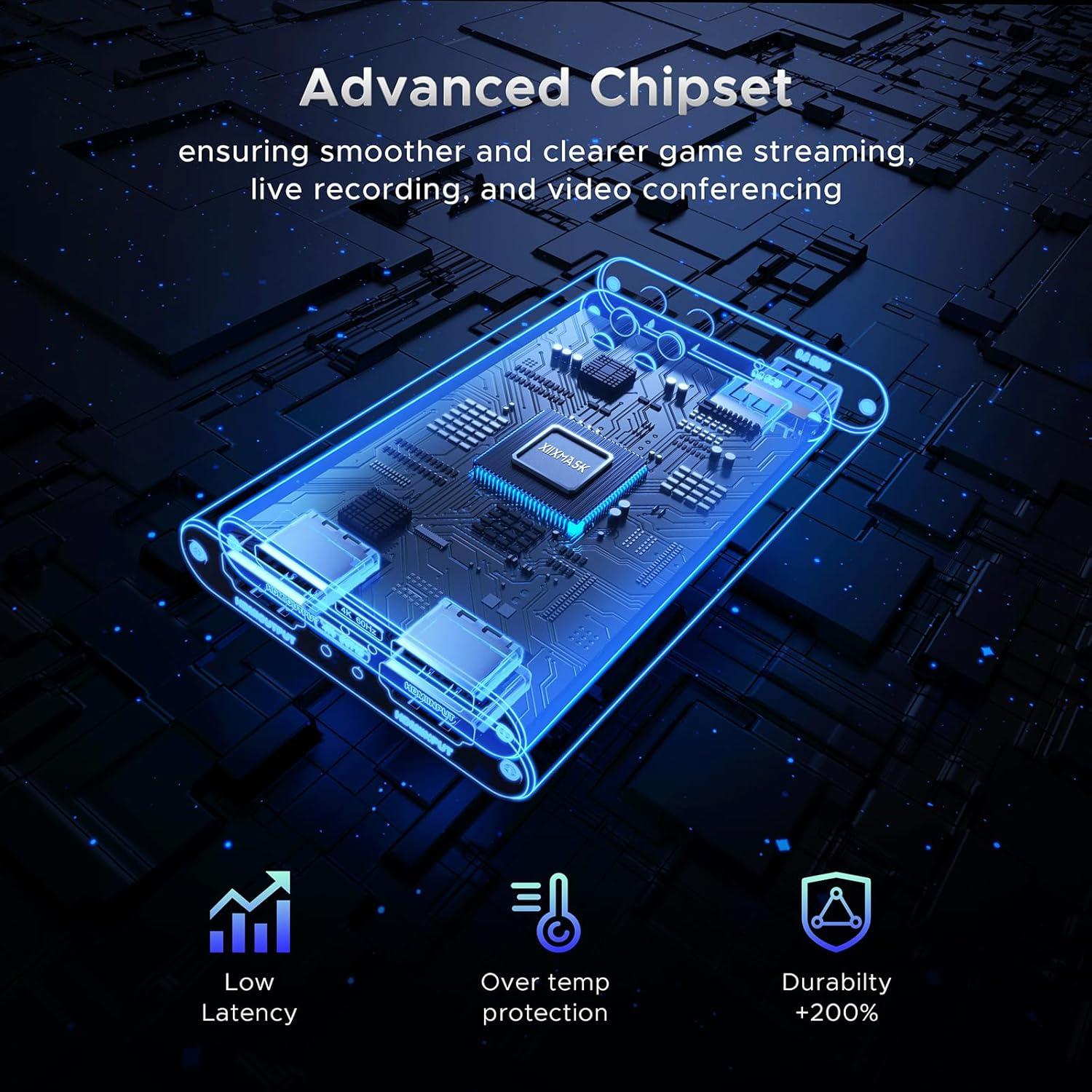 Tarjeta de Captura de Video HDMI 4K XIIXMASK USB 3.0 1080P 60FPS