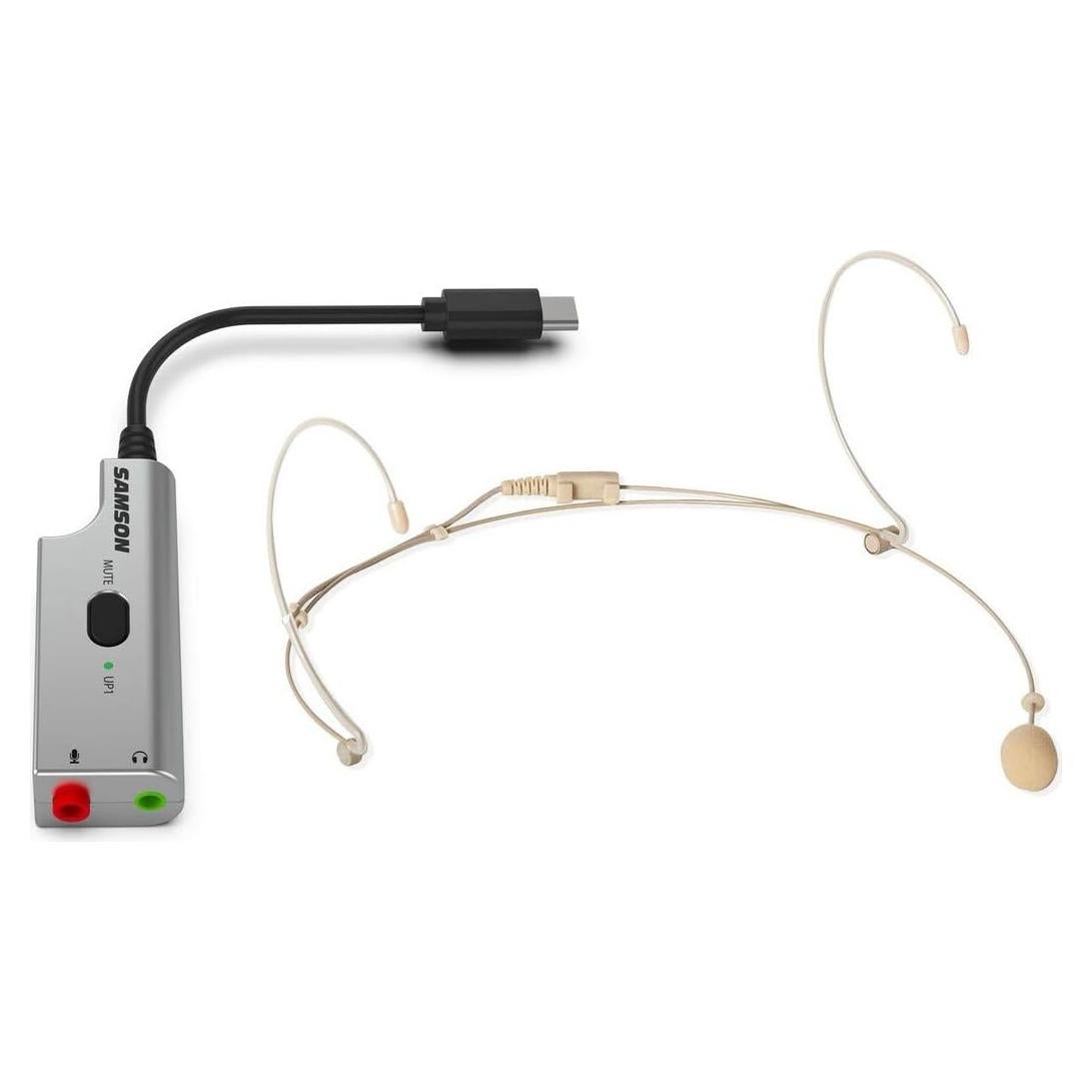 Micrófono de Auricular Omnidireccional Samson DEU1 USB-C