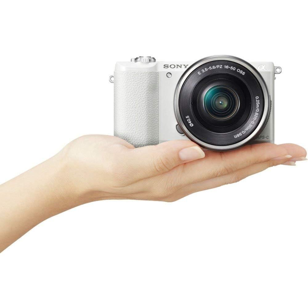 Cámara Digital Sin Espejo Sony Alpha A5100 16-50mm Blanca