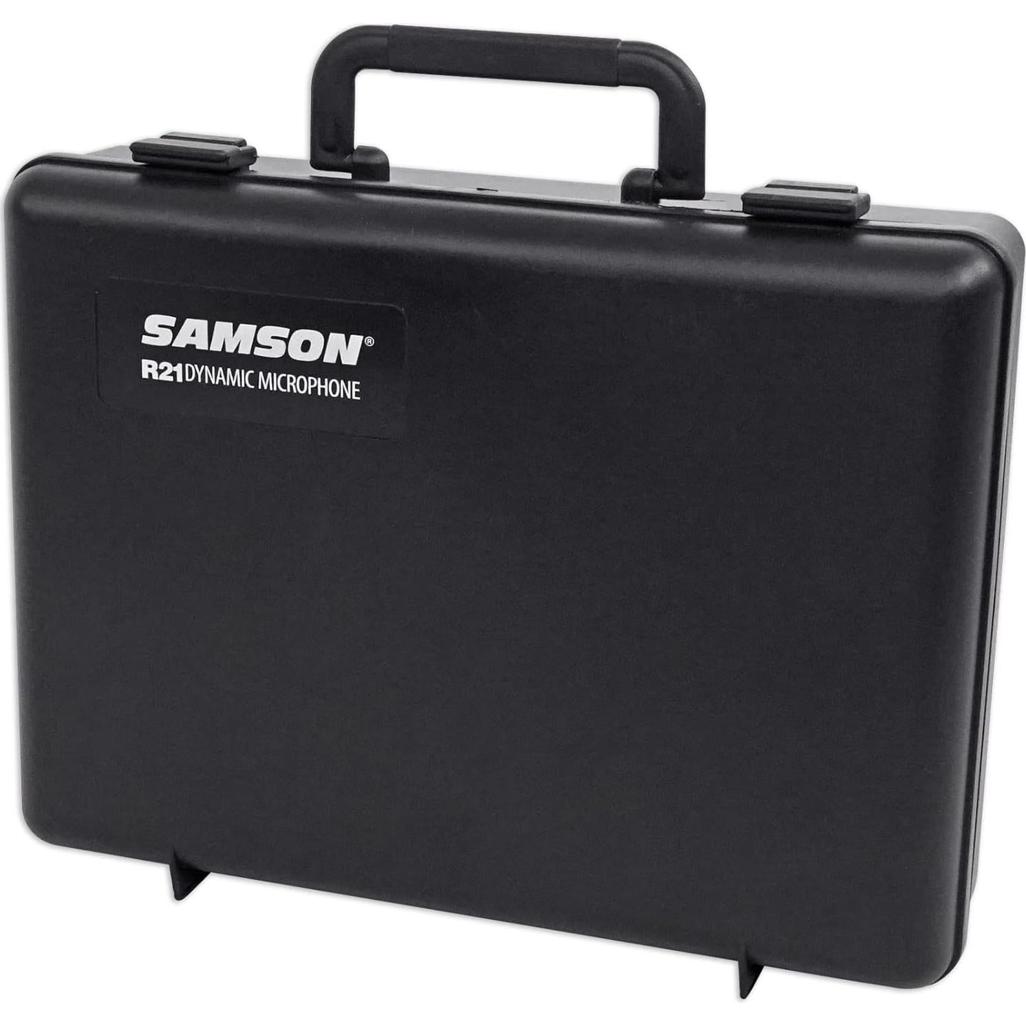 Micrófono Dinámico Samson R21 - Paquete de 3 con Estuche