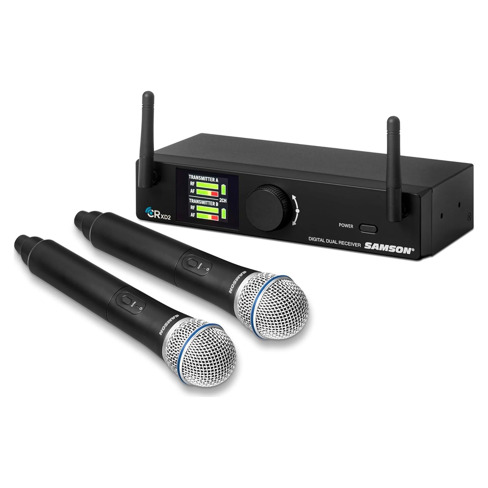 Sistema Inalámbrico Digital Samson Concert XD2 - 2 Canales