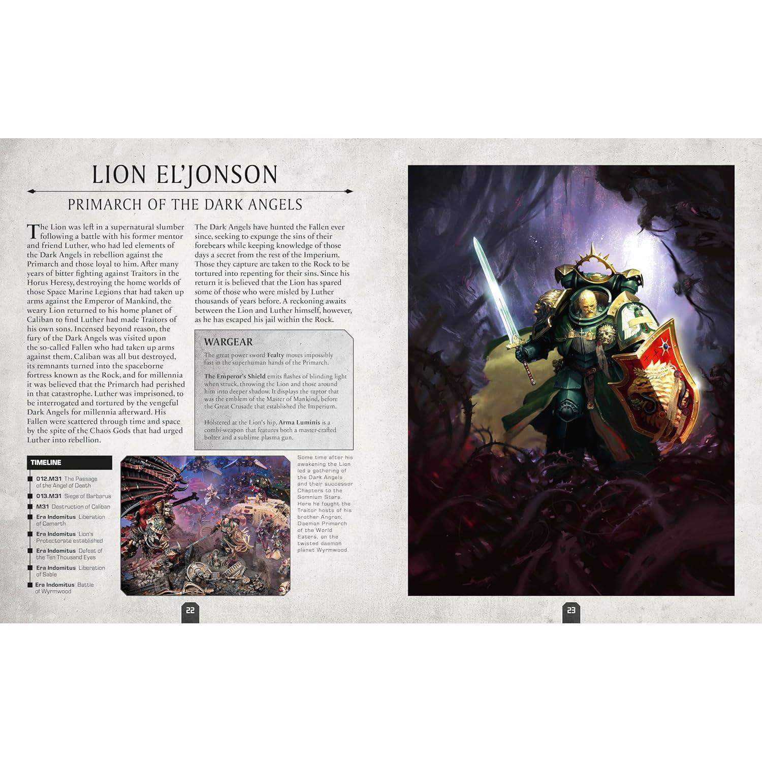 Warhammer 40,000 Character Encyclopedia: Includes Lieutenant Titus Miniature