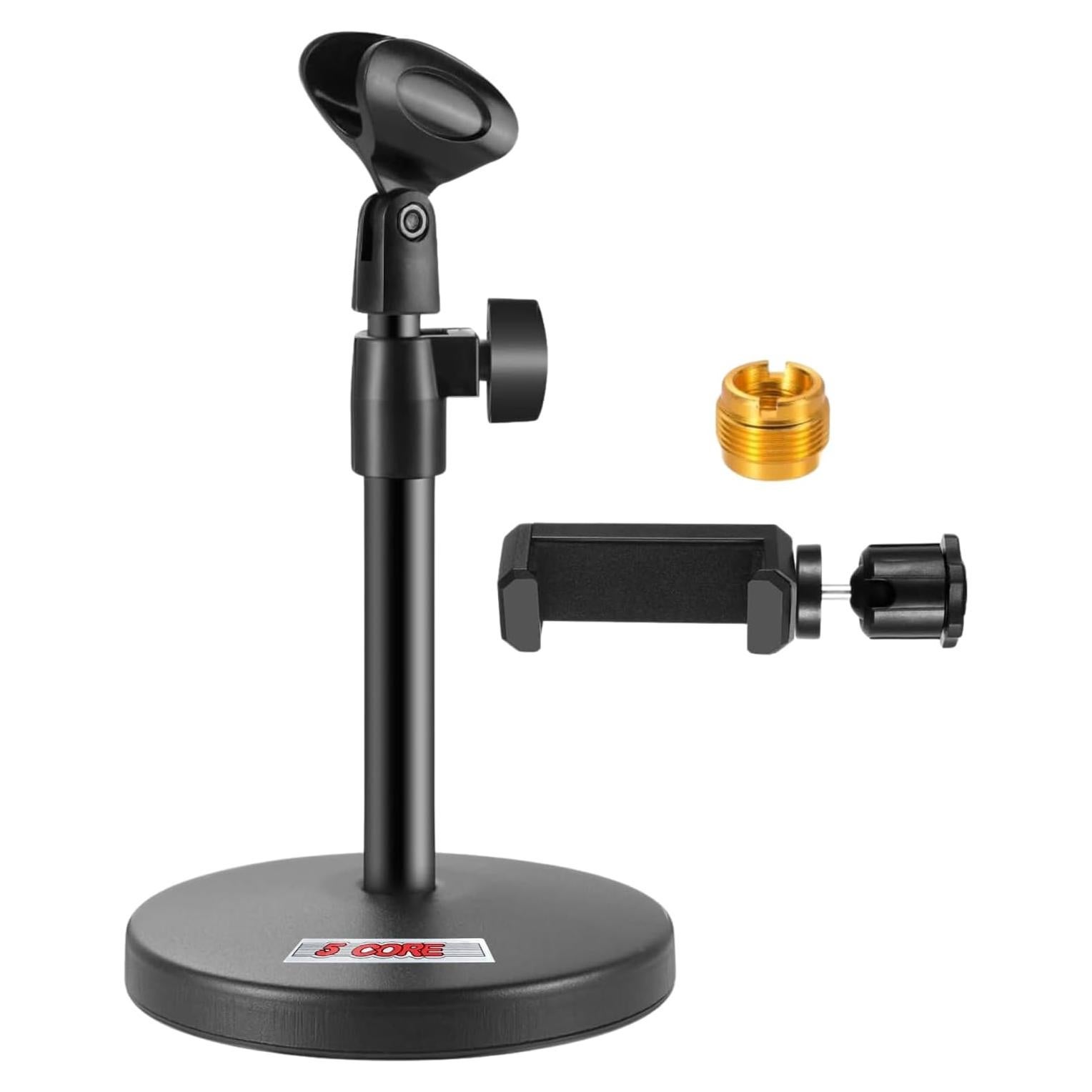 Soporte de Micrófono 5 Core Ajustable para Escritorio MS RBS BOOM