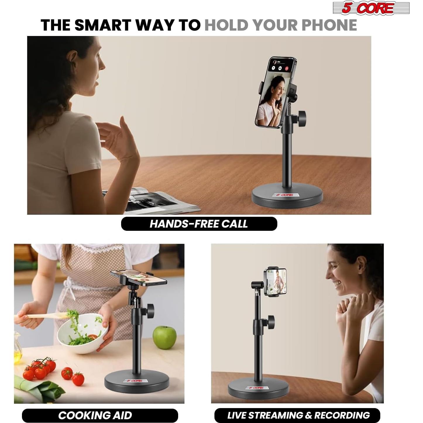 Soporte de Micrófono 5 Core Ajustable para Escritorio MS RBS BOOM