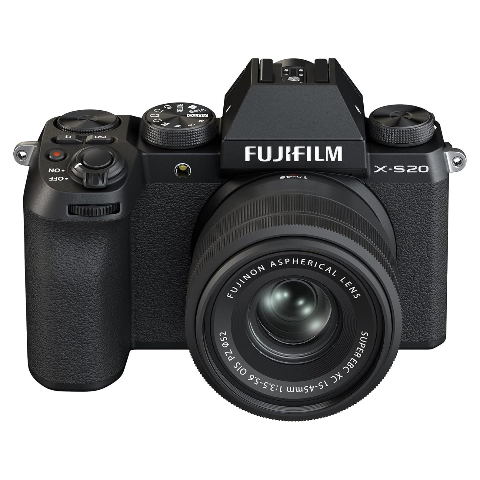 Cámara Digital Sin Espejo Fujifilm X-S20 Kit Lente XC15-45mm