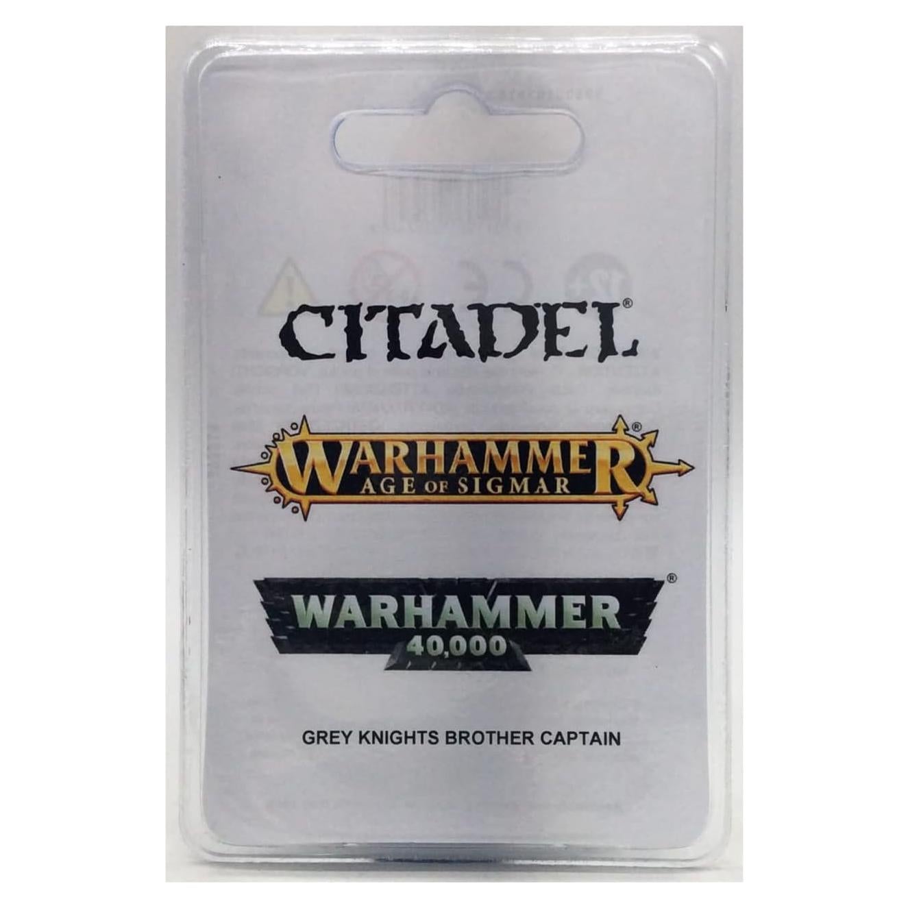 Miniatura Warhammer 40k Caballero Capitán Caballero Gris