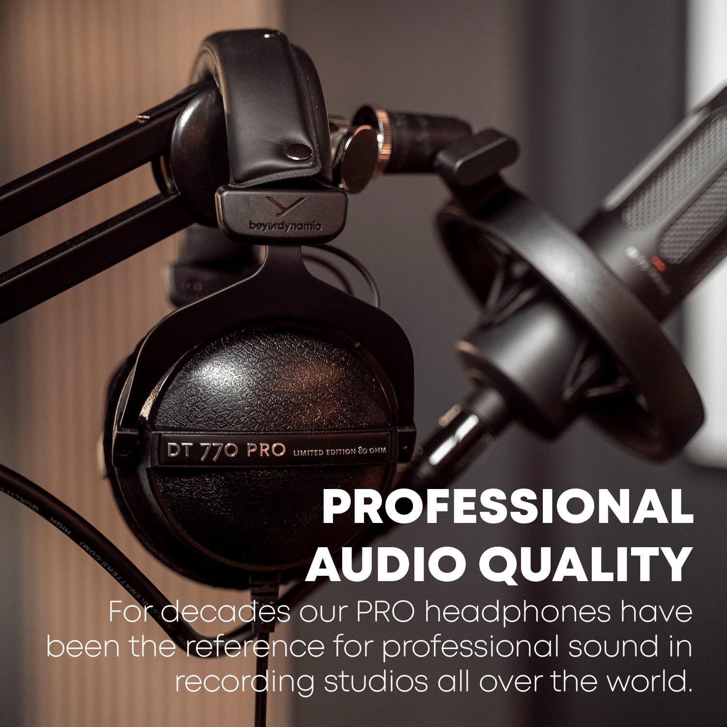 Auriculares Beyerdynamic DT 770 Pro 80 Ohm Gris - Estudio Profesional