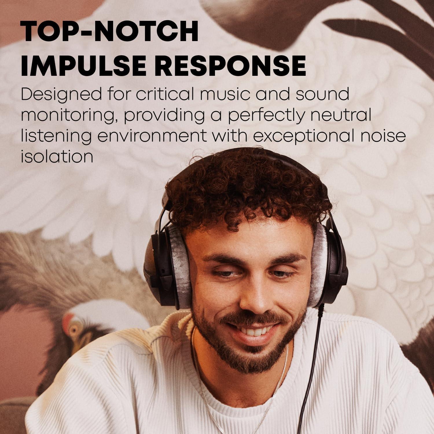 Auriculares Beyerdynamic DT 770 Pro 80 Ohm Gris - Estudio Profesional