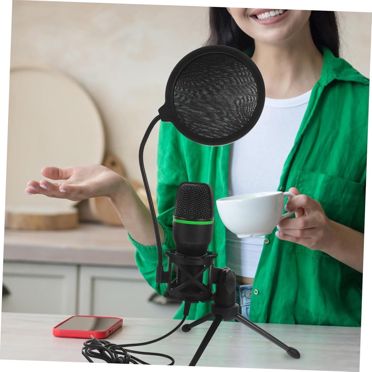 Micrófono de Condensador USB VICASKY para Juegos y Streaming