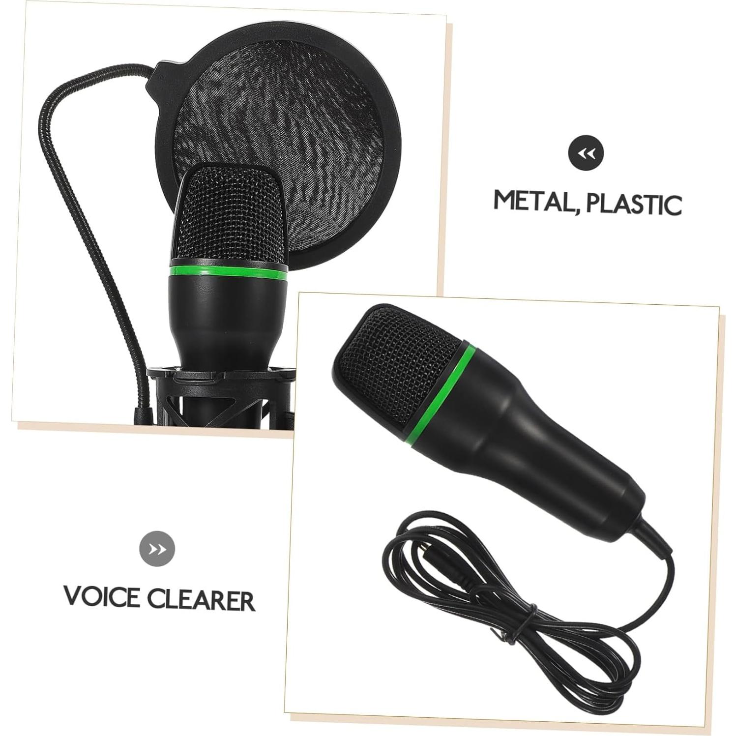 Micrófono de Condensador USB VICASKY para Juegos y Streaming