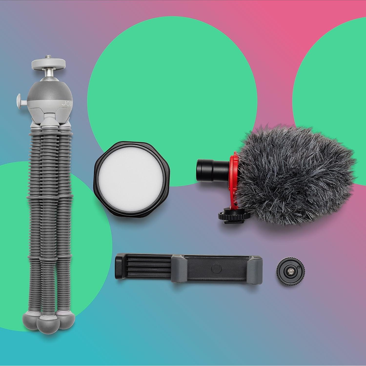 Kit de Creación JOBY Beamo Reel con Trípode y Micrófono