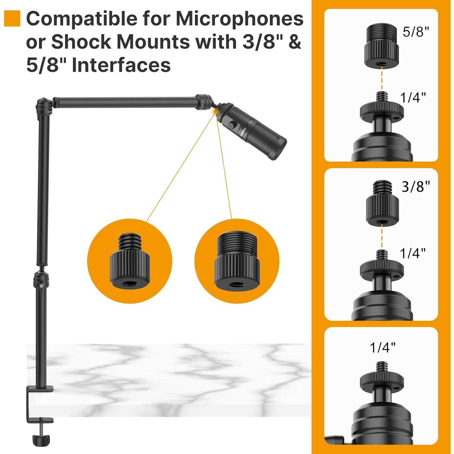 Soporte de Cámara Flexible VIJIM LS08 para Escritorio 0.94kg