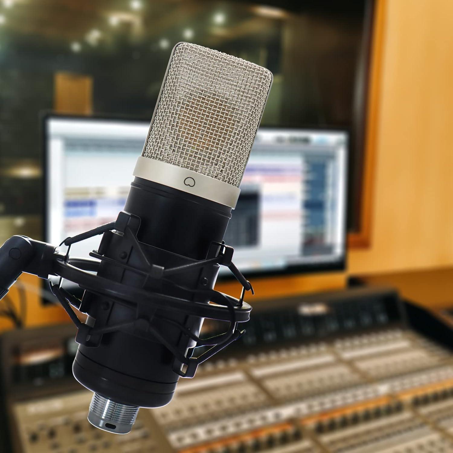 Soporte de Micrófono Antivibración SUNNTOK 47-53mm Ajustable