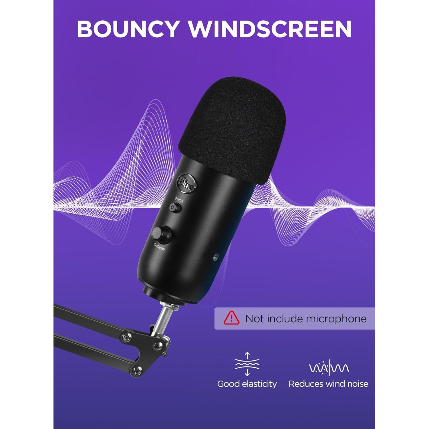 Soporte de Micrófono InnoGear Mediano con Filtro Pop y Antiviento