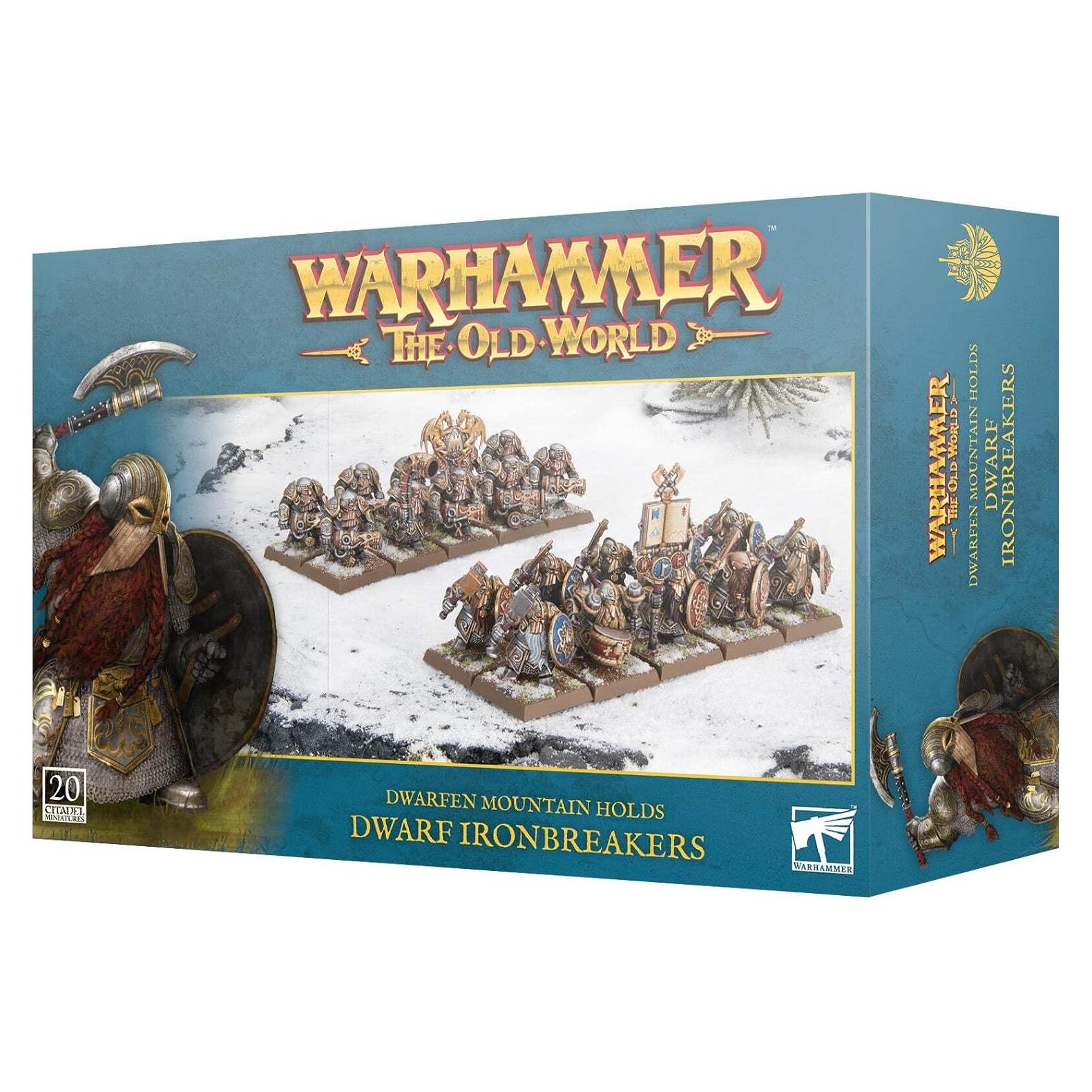 Figura Coleccionable Enanos Rompehierros Games Workshop