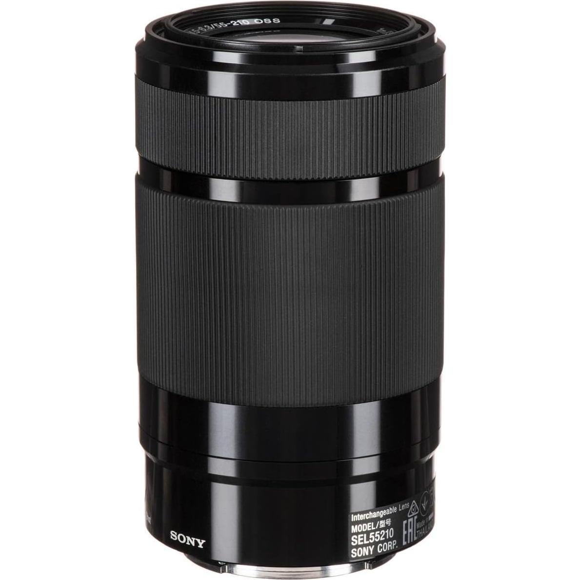 Cámara Sin Espejo Sony ZV-E10 con Lente 16-50mm y 55-210mm