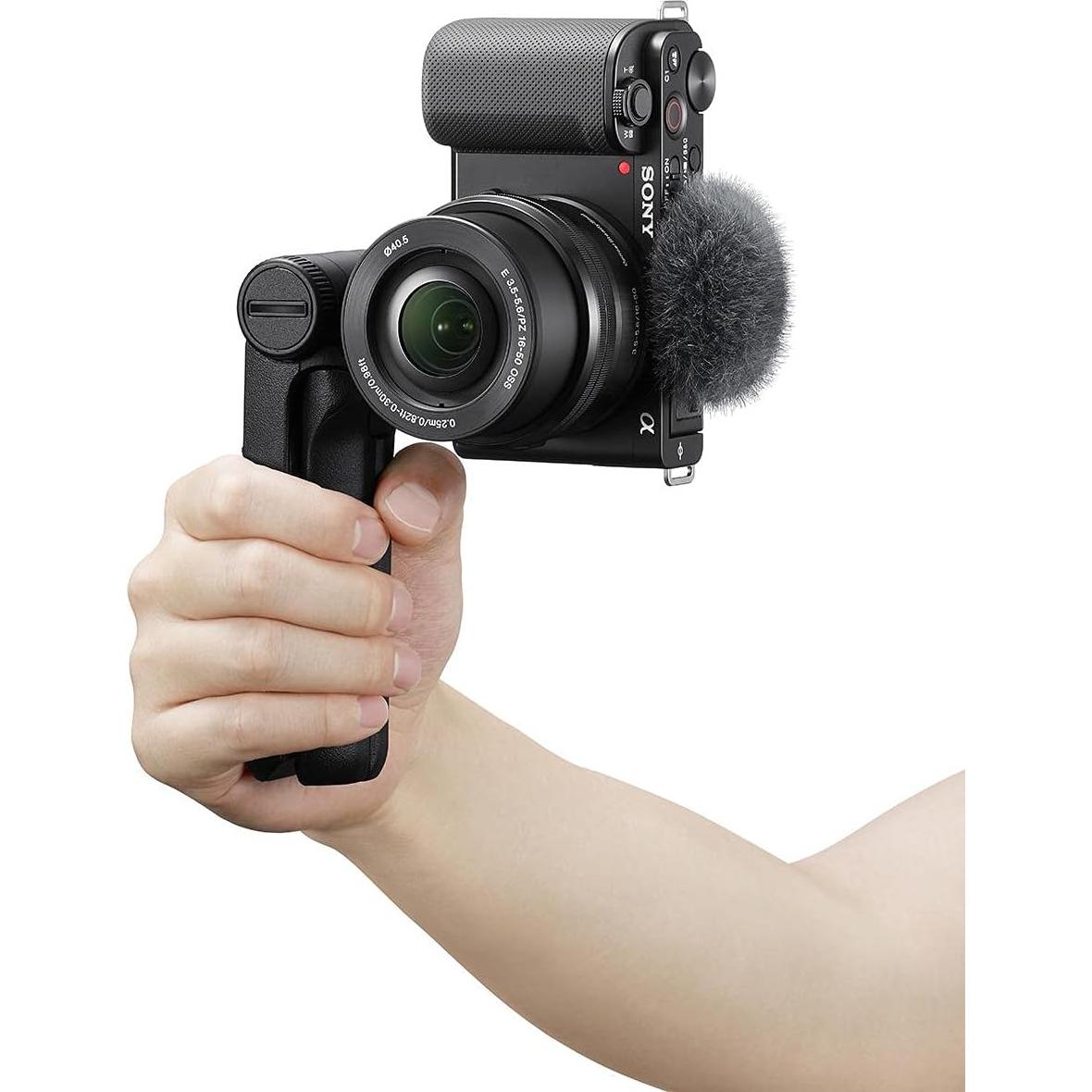 Cámara Sin Espejo Sony ZV-E10 con Lente 16-50mm y 55-210mm