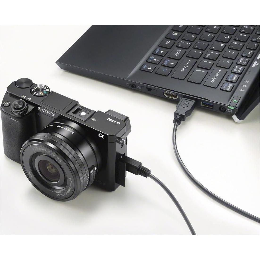 Cámara Digital Sin Espejo Sony Alpha A6000 24.3MP 16-50mm Negro