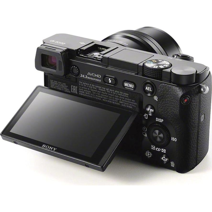 Cámara Digital Sin Espejo Sony Alpha A6000 24.3MP 16-50mm Negro