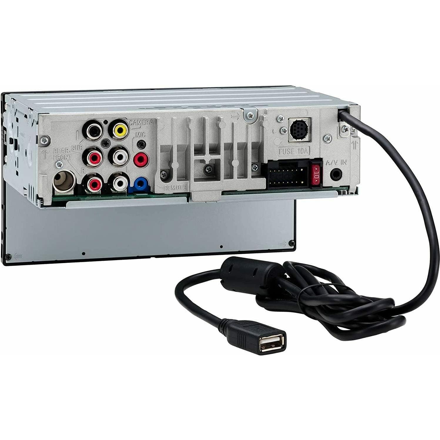 Paquete Sony XAV-AX3200 Estéreo de Coche y Cámara de Respaldo