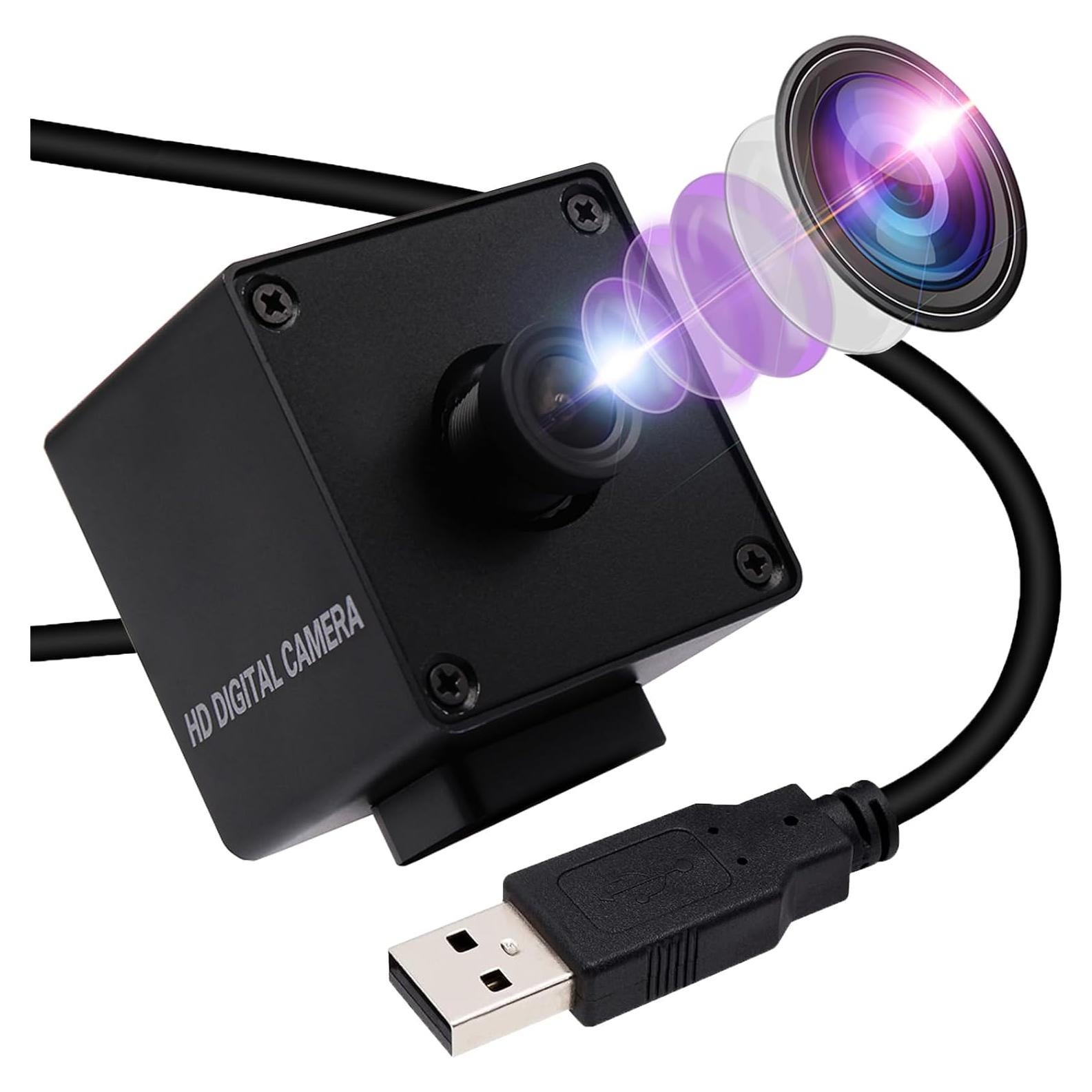 Cámara Web USB SVPRO 4K Ultra HD 30fps con Lente de 3.6mm