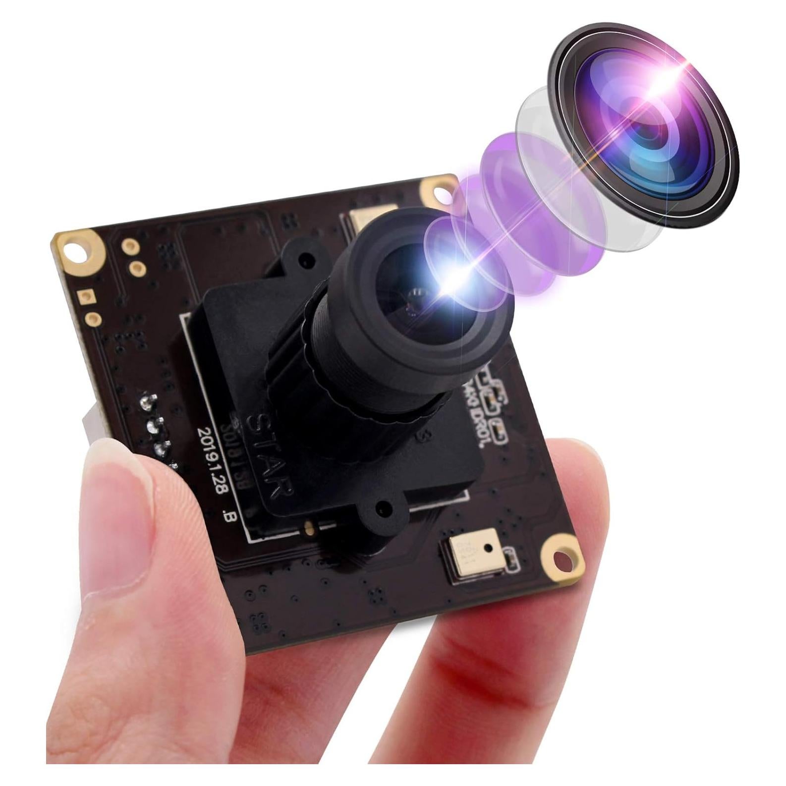 Webcam 4K Hotpet con Lente de 3.6mm y Sensor Sony IMX317