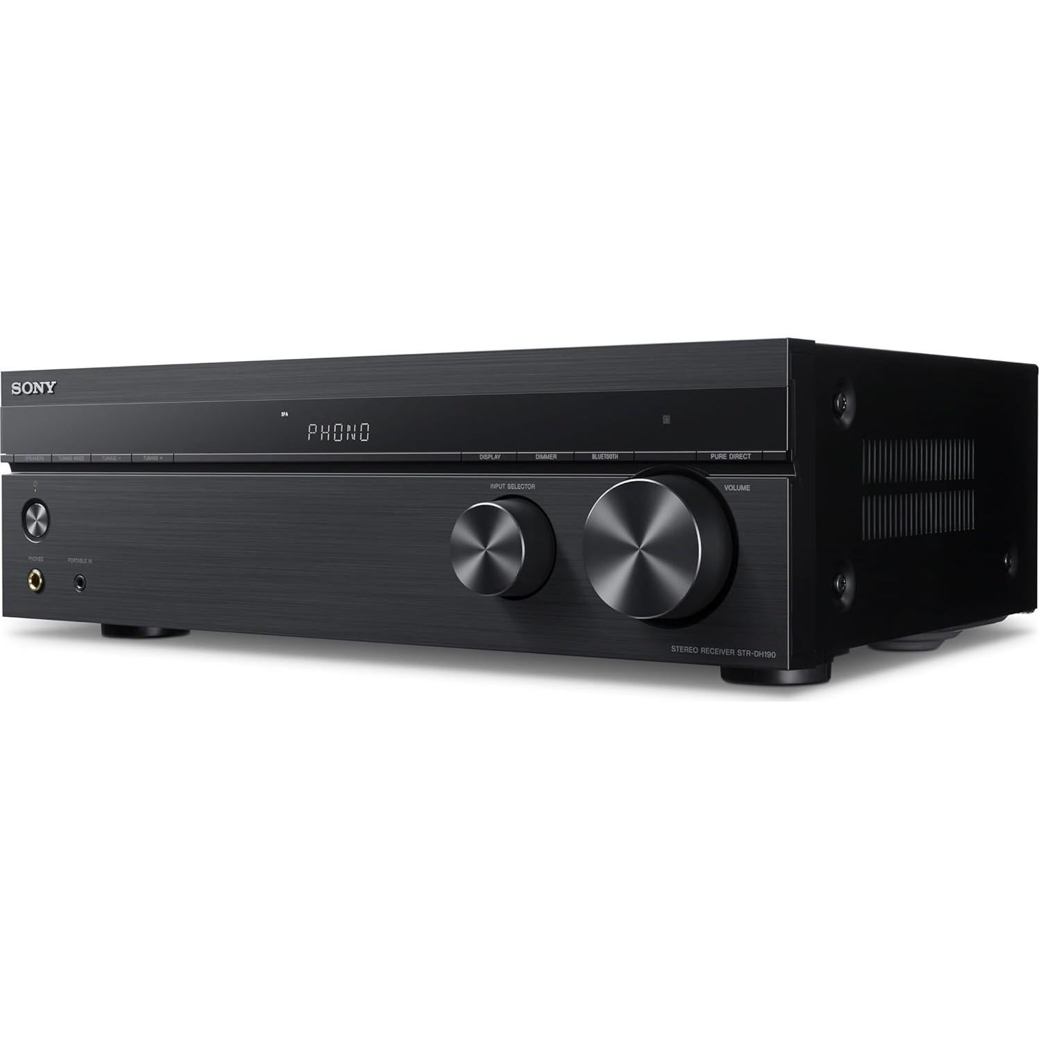 Receptor Estéreo Sony STRDH190 Bluetooth 100W Negro