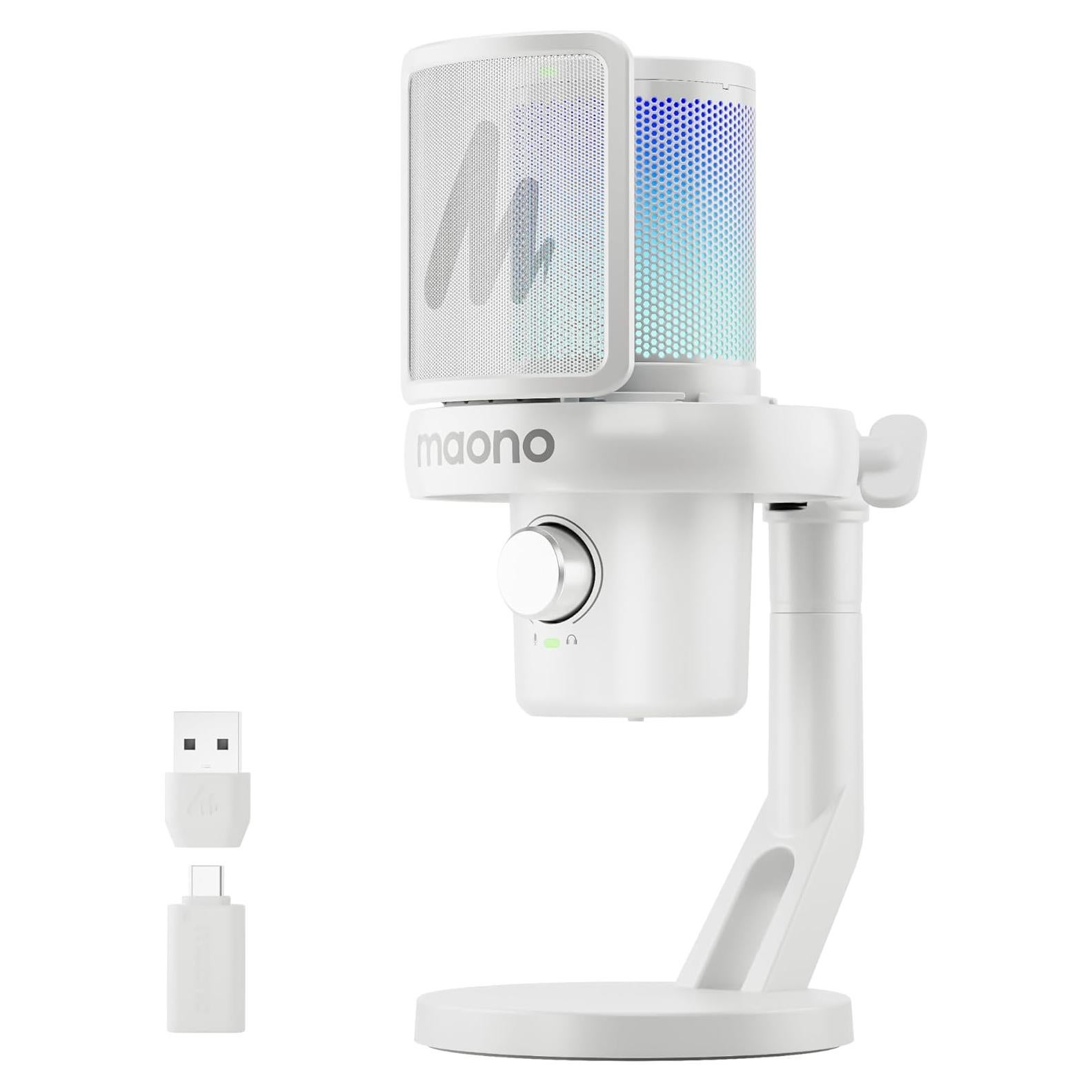 Micrófono Inalámbrico Maono DM40 USB con Cancelación de Ruido