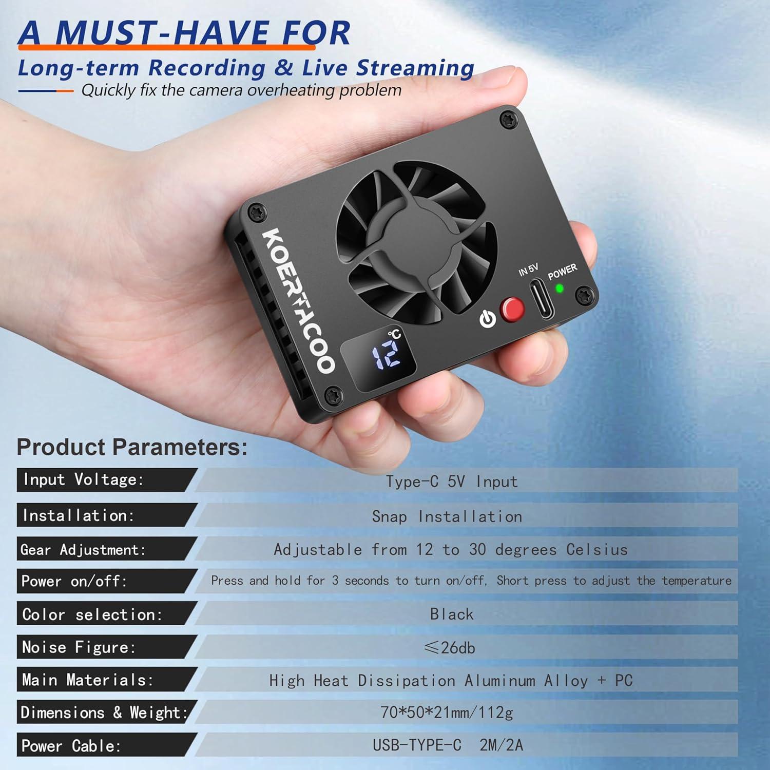 Sistema de Enfriamiento Externo KOERTACOO para Cámaras