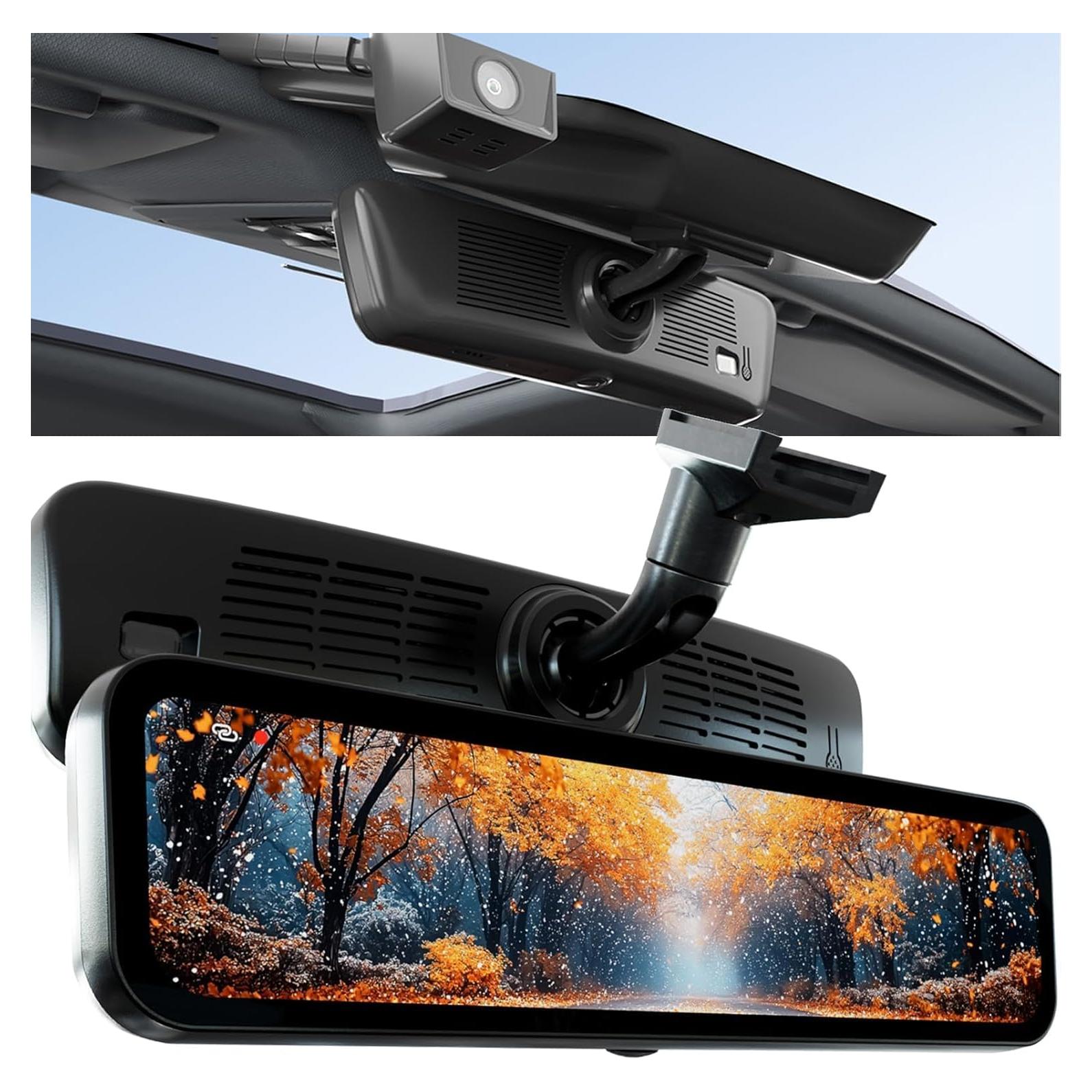 Cámara de Espejo Retrovisor Sinjet H10 9.2" 4K 60FPS