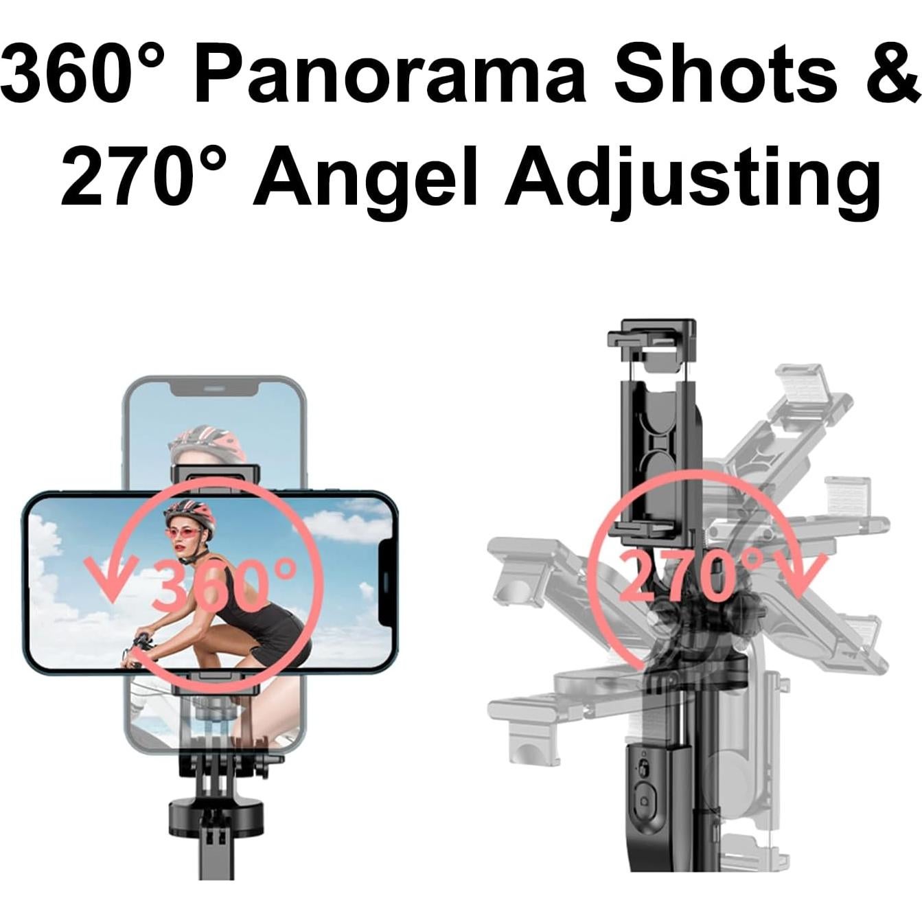 Trípode para Selfie MEIYANSHIKONG Ajustable 360° para Smartphone