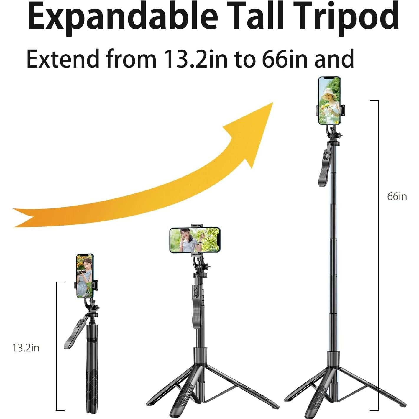 Trípode para Selfie MEIYANSHIKONG Ajustable 360° para Smartphone