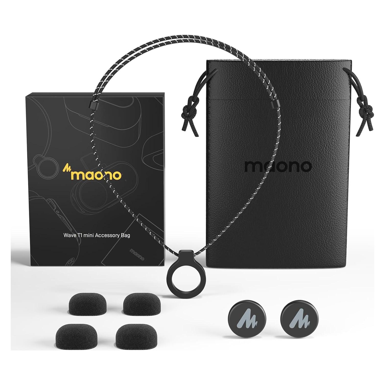 Accesorios Micrófono Lavalier Inalámbrico MAONO Wave T1 Mini