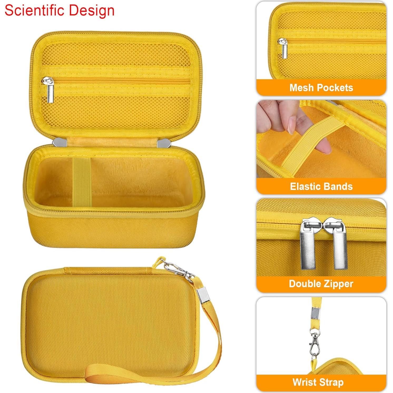 Funda de Transporte Elonbo para Cámara Sony RX100 - Amarillo