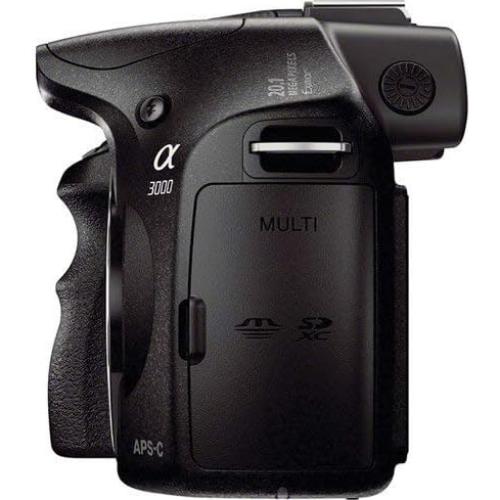 Cámara Digital Sin Espejo Sony Alpha A3000 20.1 MP Negro