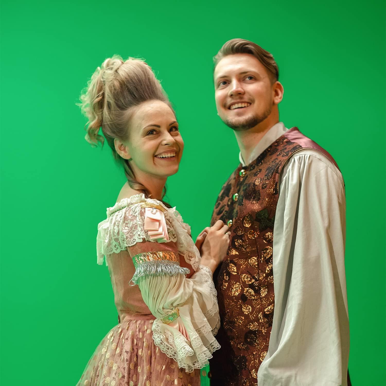 Fondo de estudio fotográfico verde Julius Studio 1.83x2.74m