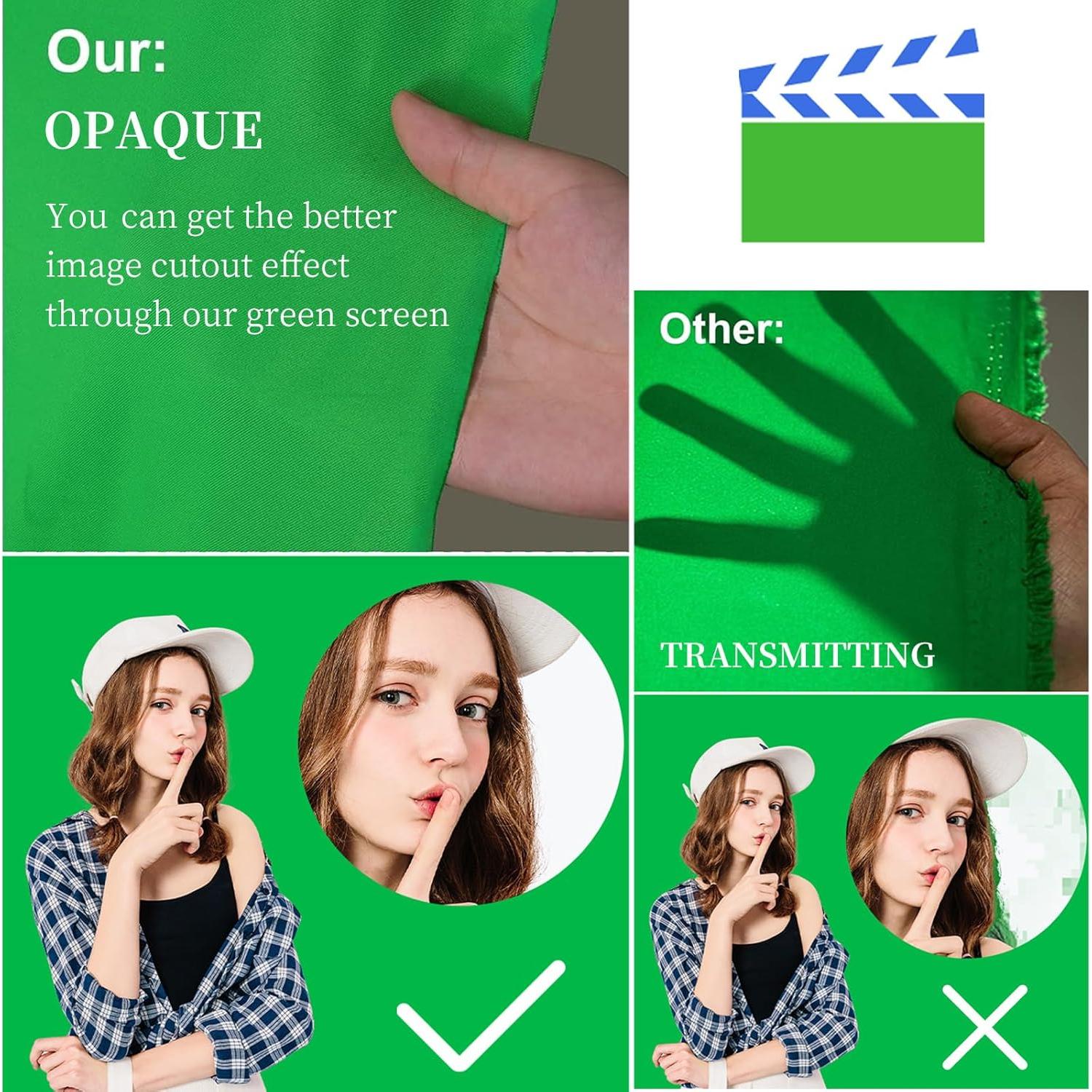 Fondo de Fotografía Verde BEIYANG 3x6m No Reflectante