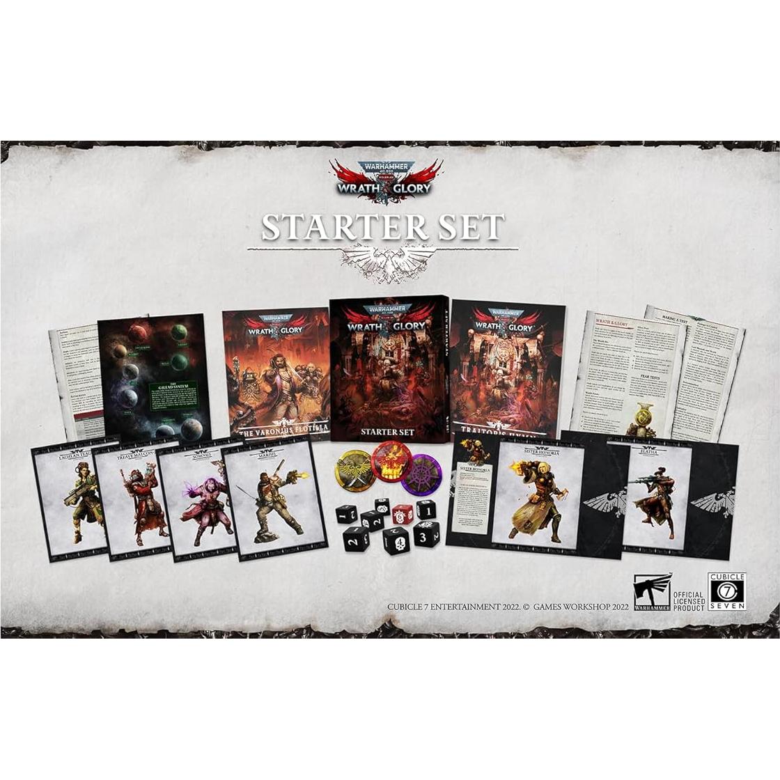 Warhammer 40K Wrath & Glory RPG: Starter Set
