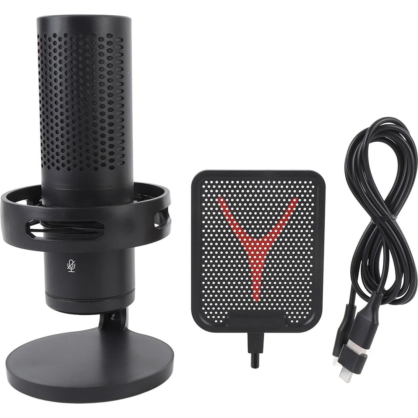 Micrófono USB de Condensador VBESTLIFE con RGB y Filtro Antipop