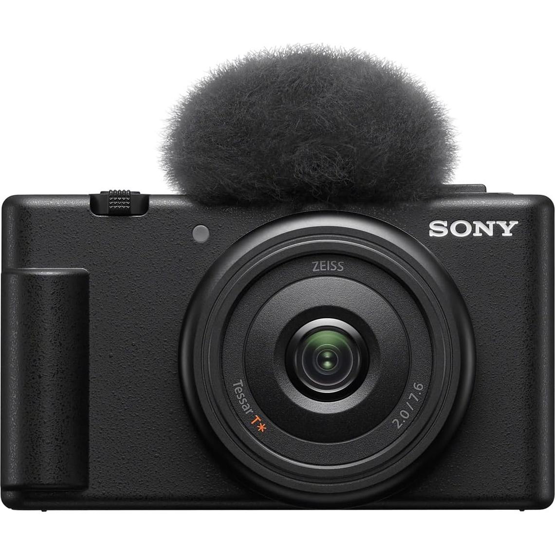 Cámara de Vlogging Sony ZV-1F Negra con Kit ACCVC1