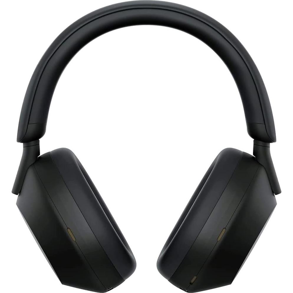 Auriculares Inalámbricos Sony WH-1000XM5 Negro con Estuche y Protección